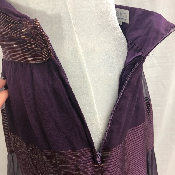 Christyne Forti Vintage Silk Skirt 12 - Picture 8 of 9